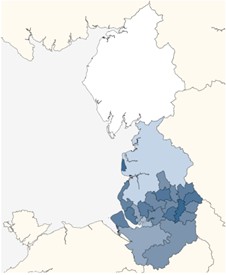 NW & Lancs Map